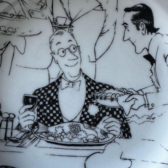 Vintage Epoch Le Restaurant Salad Plate - Picture 2 of 4